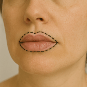 PREENCHIMENTO LABIAL COM GORDURA