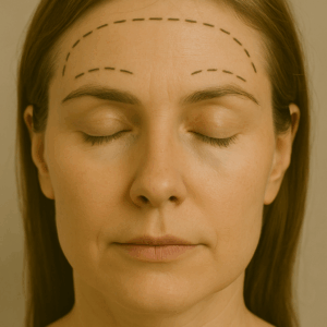 LIFTING FRONTAL COM DESGASTE OSSEO E MUSCULAR