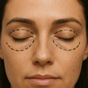 BLEFAROPLASTIA INFERIOR E SUPERIOR